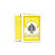 Bicycle Rider Back Yellow