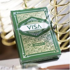 VISA Playing Cards Green Edition