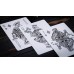 666 Playing Cards Silver